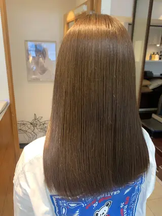 セミロング 庄司 沙羅のヘアスタイル