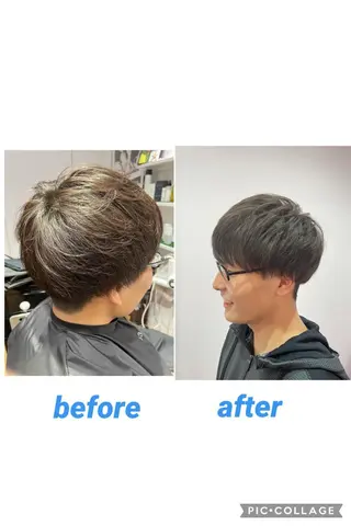 ショート メンズ 長屋 裕也のヘアスタイル
