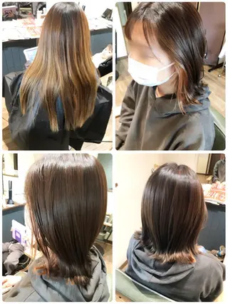 ミディアム カラー Ray hair&nail所属・Ray hair 春日部のヘアスタイル