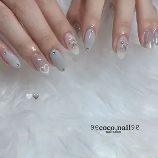 ネイル lili.nail y2k/ワンホンのネイルデザイン