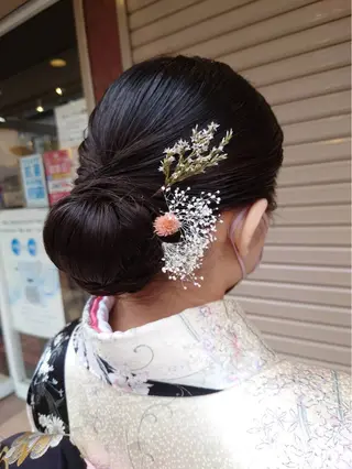 ミディアム ヘアアレンジ Active西新井店 【宗形 真帆】のヘアスタイル