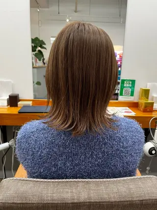 ミディアム ROSSO Hair＆SPA  香椎宮前店所属・SHIINA 香椎宮前店のヘアスタイル