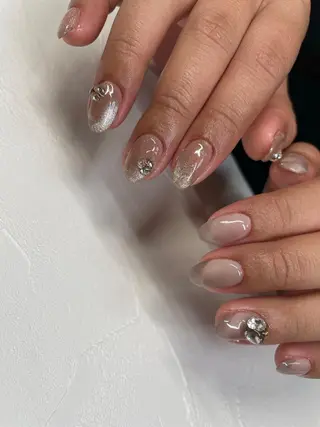 ロング カラー ヘアアレンジ キッズ ネイル マツエク・マツパ アイブロウ 福田 加奈のネイルデザイン