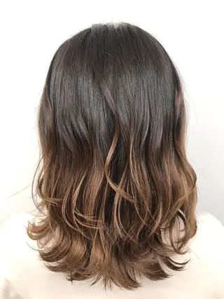 ミディアム カラー 代表　YUKI ☆のヘアスタイル