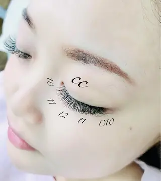 マツエク・マツパ eyelash presh yukaのマツエク・マツパデザイン