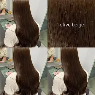 ロング カラー blink所属・暖色/ブラウン/ 透明感/ゆうかのヘアスタイル