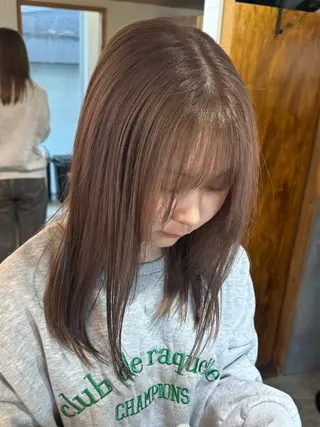 カラー Rico / bob/グレージュのヘアスタイル