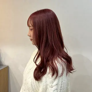 カラー MIDORI🎀 透明感/ベージュのヘアスタイル