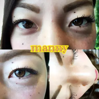 マツエク・マツパ manny eyelashのマツエク・マツパデザイン