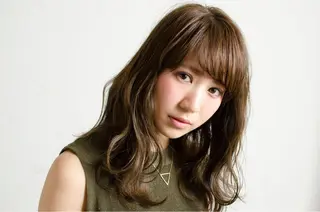 ミディアム セミロング ロング 日々所属・谷 大地のヘアスタイル