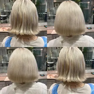 ショート 🌸インナーカラー 🌸藤井春華のヘアスタイル