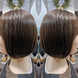 ショート カラー 池田 恵久美のヘアスタイル