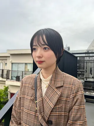 ショート loka所属・山本 晶大のヘアスタイル