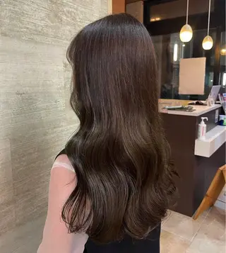 ロング カラー HAIR LOUNGE Run Ways所属・Shiho 🦋 ／透明感カラーのヘアスタイル