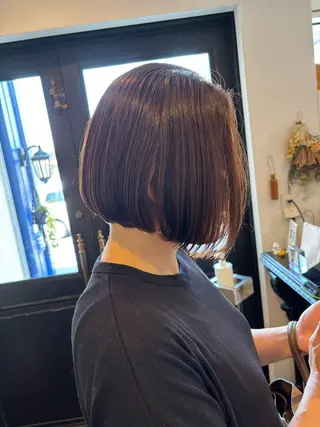 ショート トリコヘアサロン 新井千智のヘアスタイル