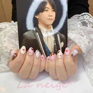 ネイル La neige* yuki 🥯🍑のネイルデザイン