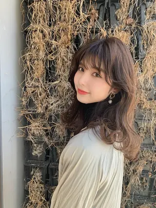 セミロング ♡大人カワイイ hair♡徳井はやとのヘアスタイル