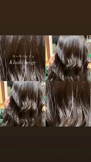 カラー 紅/艶カラー/ 透明感カラーのヘアスタイル