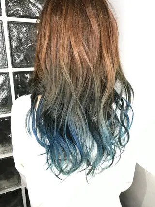 ロング カラー 美容師歴18年 ALBA 齊藤のヘアスタイル