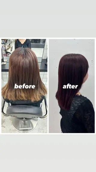 ミディアム カラー 🌼あいり🌼 JILLSTUDIOのヘアスタイル