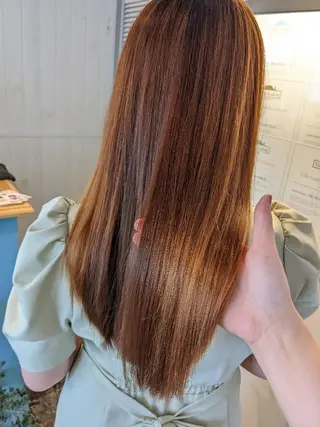 ロング パーマ 中野 雅子のヘアスタイル