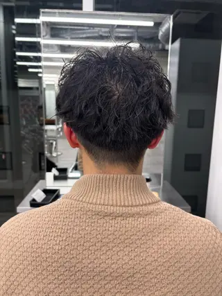 パーマ ナンバーナイン所属・佐藤 莉子のヘアスタイル