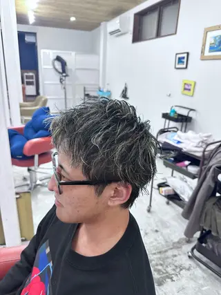 メンズ 椎木 琉聖のヘアスタイル