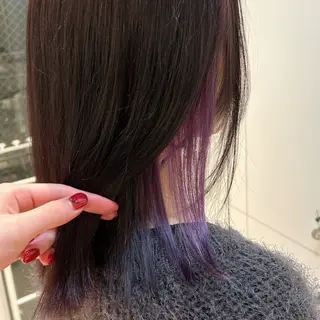 カラー ︎︎🌟韓国艶カラー ︎🌟璃奈 (ﾘﾅ)のヘアスタイル