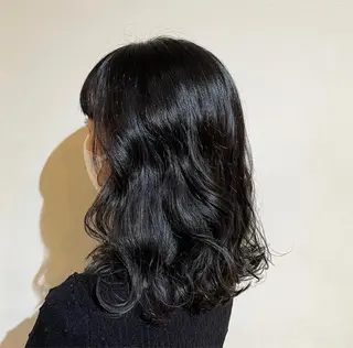 ミディアム abie hair 西大島店所属・am iのヘアスタイル