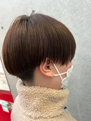 ショート 阪口 依美奈のヘアスタイル