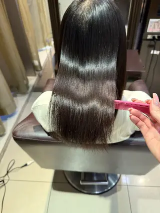 セミロング 【髪質改善💎韓国風 レイヤー🌷】山川のヘアスタイル