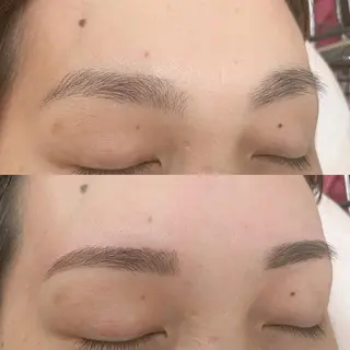 アイブロウ ニュアンスネイル/ ボブ/まちゃこのヘアスタイル