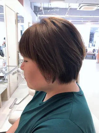 ショート 阿部 美咲のヘアスタイル