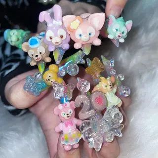 ロング WOLTOKYO渋谷 Anzuのネイルデザイン