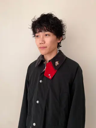 パーマ メンズ sasa ササのヘアスタイル