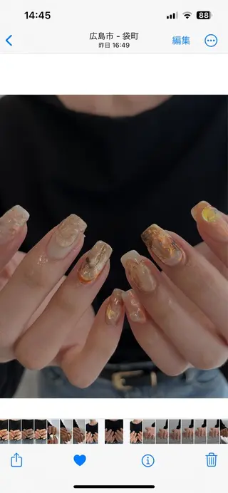 ネイル LETTER_& SAKIのネイルデザイン