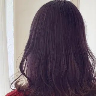 セミロング カラー fio マナミのヘアスタイル
