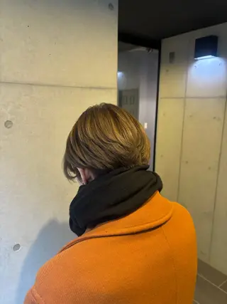 ショート カラー 〖❁田尻千尋| LEONID❁〗のヘアスタイル