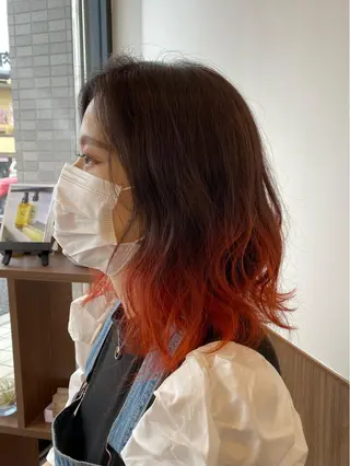 ミディアム 仕上がり満足度No. 1🔥BLUCK🔥のヘアスタイル