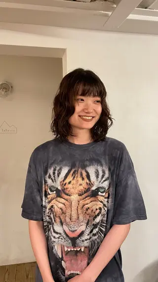 ミディアム パーマ 原宿/ケパーマ 🧺ユウマのヘアスタイル