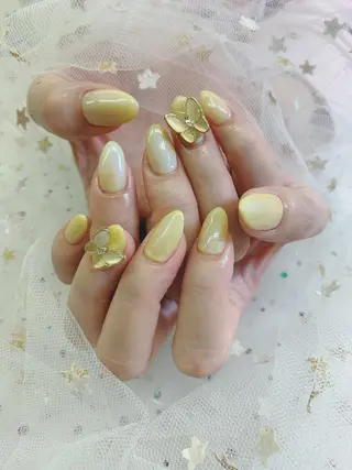 ネイル 🦋ネイルサロン ブラン🌈ゆりのネイルデザイン