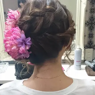 セミロング ヘアアレンジ Gypsoly ☺︎ゆきのその他イメージ
