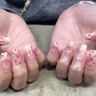 ネイル 🎀mahiro🎀 ワンホンネイルのネイルデザイン