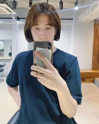 ショート ボブパーマコテ巻き風 パーマNo1深江秀平のヘアスタイル