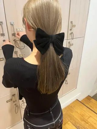 ロング カラー vince gio 彩織のヘアスタイル