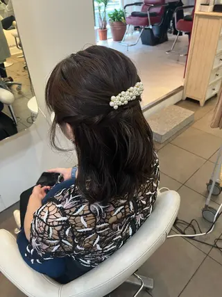 ヘアアレンジ 🫧透明感カラー☁️ 国分寺/むらさわ🧸のヘアスタイル