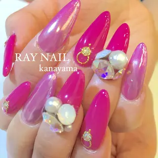 ネイル Arowa 伊田のネイルデザイン