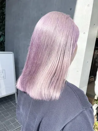 ミディアム ブリーチ専門美容師 谷合純一のヘアスタイル