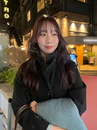 ロング benji 登戸所属・竹内 菜々子のヘアスタイル