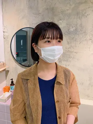 ショート yupi🐈‍⬛ レイヤー/パーマのヘアスタイル